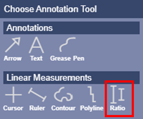 Linear Measurements Ratio